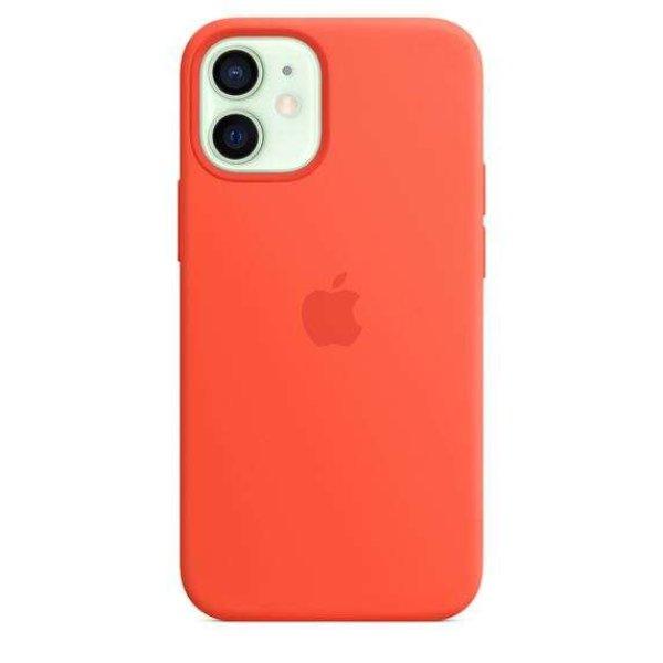 Apple MagSafe-rögzítésű iPhone 12 mini szilikontok tüzes narancs színű
(MKTN3ZM/A) (mktn3zm/a)