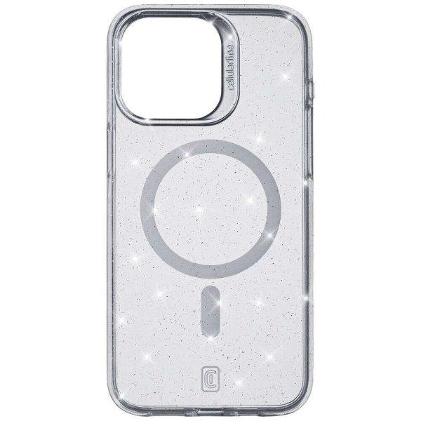 Cellularline Sparkle MagSafe Case MAG Apple iPhone 15 Pro Max hátlap
átlátszó (SPARKMAGIPH15PRMT) (SPARKMAGIPH15PRMT)