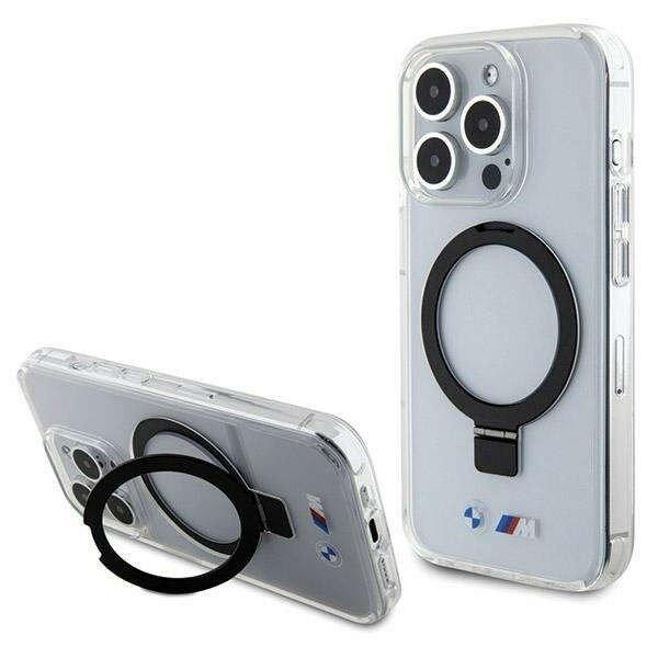 BMW BMHMP15XURST Apple iPhone 15 Pro Max hardcase Ring Stand M Collection
MagSafe clear