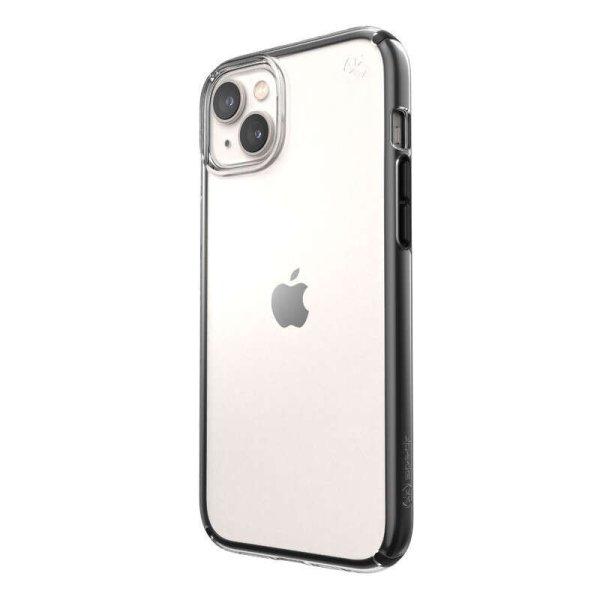 Speck Presidio Perfect-Clear Impact Geometry MICROBAN Apple iPhone 14 Plus
(Clear / Black)