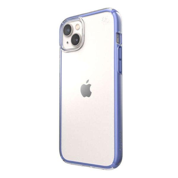 Speck Presidio Perfect-Clear Impact Geometry MICROBAN Apple iPhone 14 Plus
(Clear / Grounded Purple)