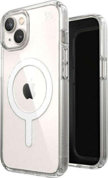 Speck Presidio Perfect-Clear MagSafe MICROBAN Apple iPhone 14 (Clear)