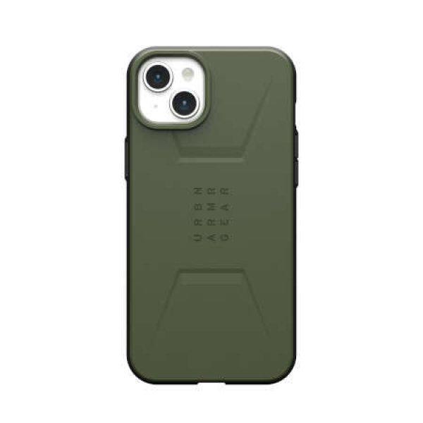 UAG Urban Armor Gear Civilian MagSafe Apple iPhone 15 Plus (olive)