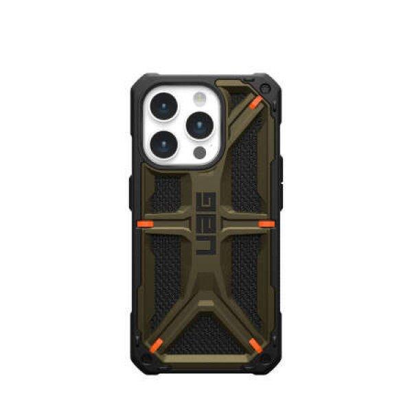 UAG Urban Armor Gear Monarch Apple iPhone 15 Pro (kevlar element green)