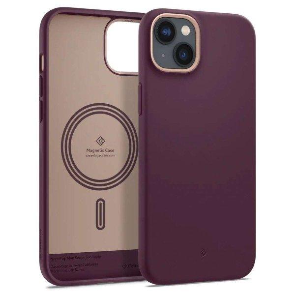 Caseology Nano Pop Mag Apple iPhone 14 Plus tok bordó (ACS04939) (ACS04939)