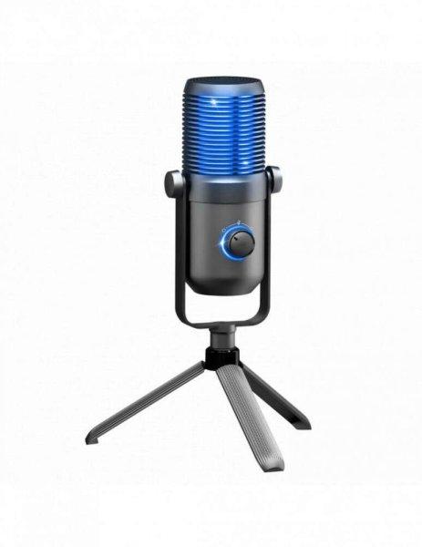 Spirit of Gamer Mikrofon - EKO 900 (USB, Cardioid, Omnidirekcionális,
Beépített Jack csatlakozó, zajszűrés, fekete)