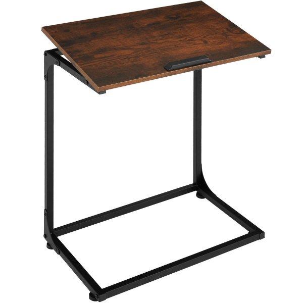 Oldalasztal dönthető asztallappal Ruston 55x35x66,5cm