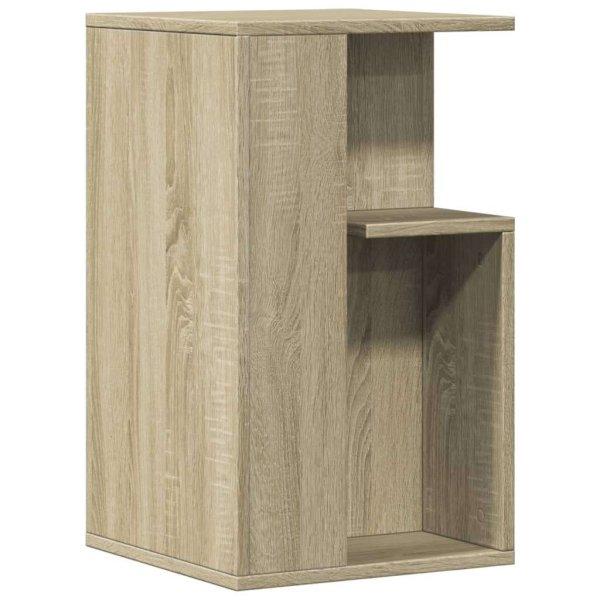 vidaXL sonoma-tölgyszínű szerelt fa kisasztal 35 x 35 x 60 cm