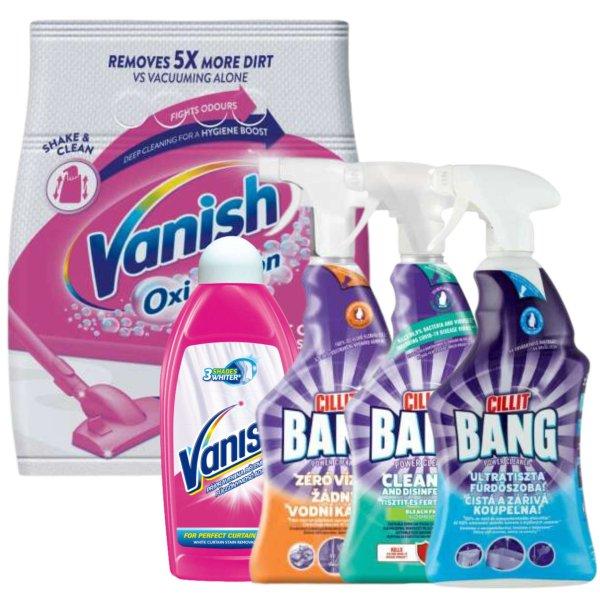 Tiszta lakás csomag - Cillit bang és Vanish