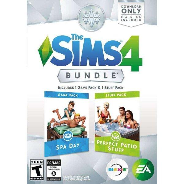 The Sims 4 Bundle: Spa Day & Perfect Patio Stuff Expansion Pack (PC - EA App
(Origin) elektronikus játék licensz)