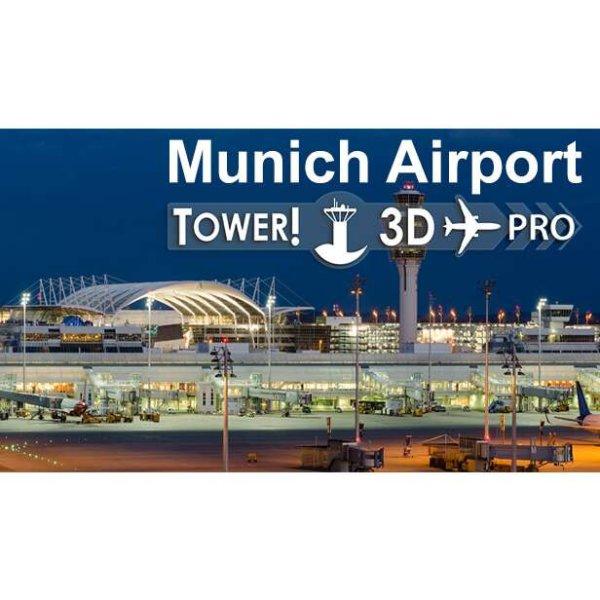 Tower!3D Pro - EDDM airport (PC - Steam elektronikus játék licensz)