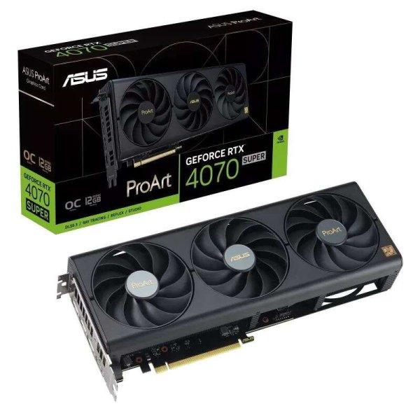ASUS GeForce RTX 4070 SUPER 12GB ProArt OC Edition videokártya
(PROART-RTX4070S-O12G) (PROART-RTX4070S-O12G)