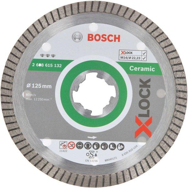Bosch X-LOCK Best for Ceramic Gyémánt vágókorong - 125mm