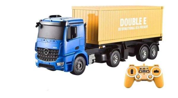 Ata Double Eagle Mercede R/C Távirányítós kamion - Kék/Sárga
