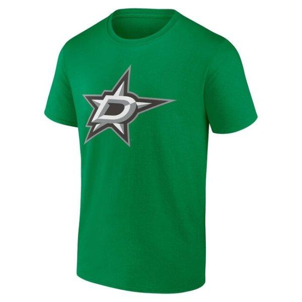 Fanatics Men's Value Essentials Tee Dallas Stars jolly green