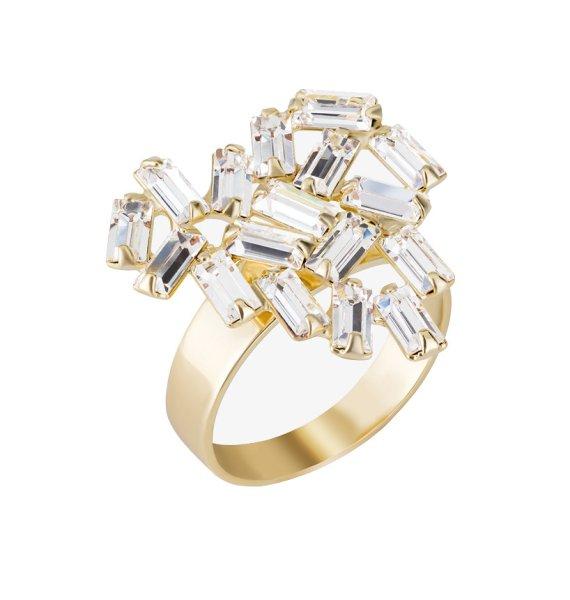 Preciosa Bájos aranyozott gyűrű csiszolt kristályokkal
Sugarheart Candy 2462Y00