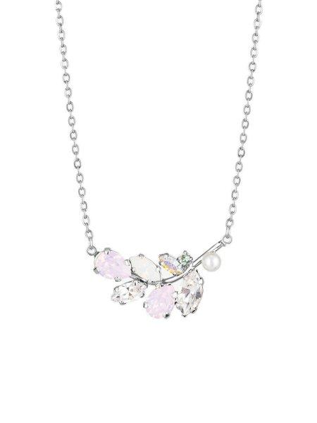 Preciosa Bájos nyaklánc kristállyal és szintetikus
opálokkal Candy Blossom 2361 70