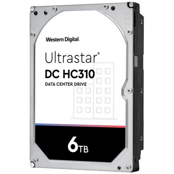 Western Digital HUS726T6TALE6L4 WD Ultrastar, 6 TB biztonságtechnikai
merevlemez, RAID, 24/7 alkalmazásra