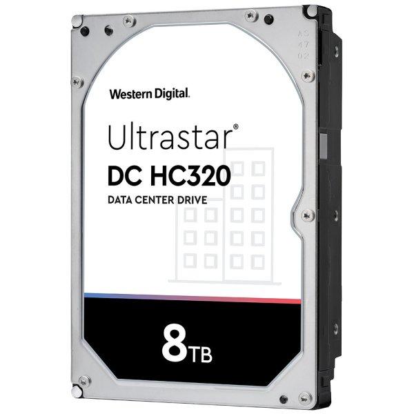 Western Digital HUS728T8TALE6L4 WD Ultrastar, 8 TB biztonságtechnikai
merevlemez, RAID, 24/7 alkalmazásra