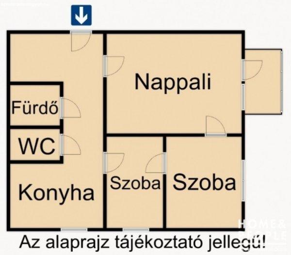 Eladó 3 szobás erkélyes panel Rókuson! - Szeged