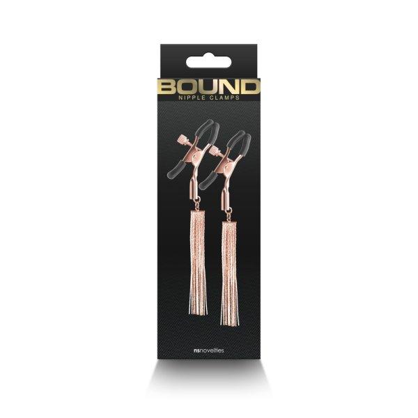  Bound - Nipple Clamps - D2 - Rose Gold 