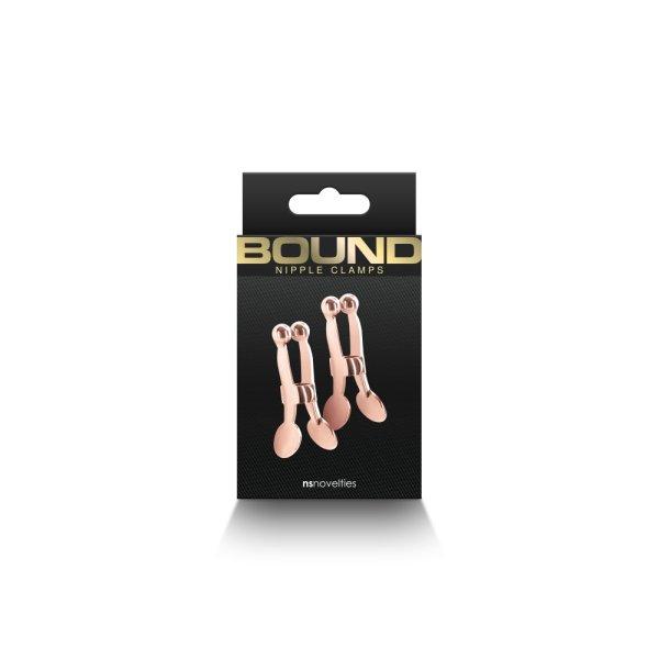  Bound - Nipple Clamps - C1 - Rose Gold 