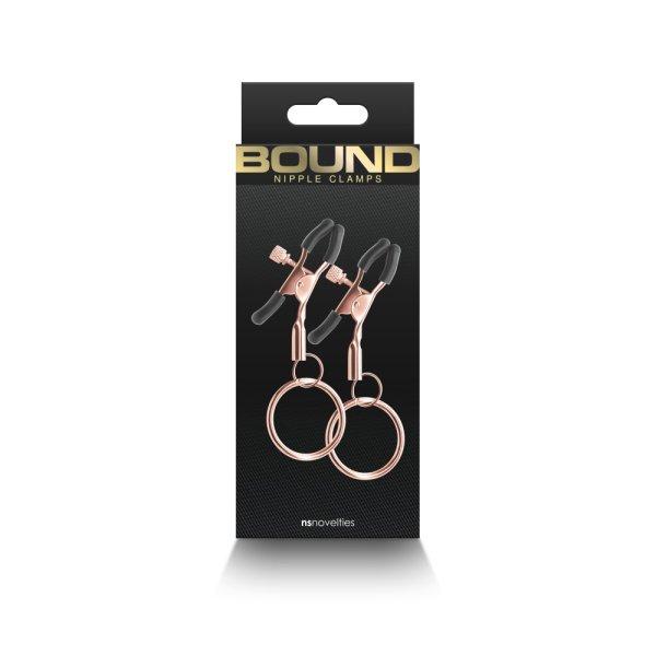  Bound - Nipple Clamps - C2- Rose Gold 