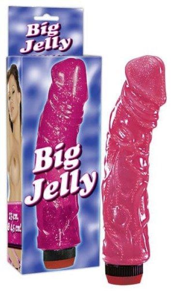  Vibrator Big Jelly Pink 