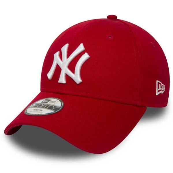 GYEREK SAPKA NEW ERA 9FORTY MLB League Basic NY Yankees Scarled Red Adjustable
cap