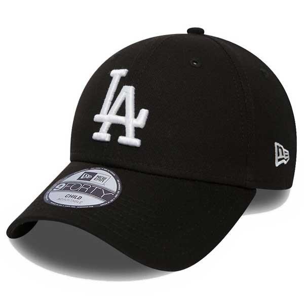 Gyerek sapka New Era 9FORTY LA Dodgers Black Adjustable Cap