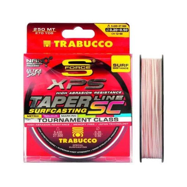 Trabucco S-Force XPS Taper Line SC Surfcasting 250m 0,57-0,20mm vékonyodó
monofil főzsinór (053-76-200)