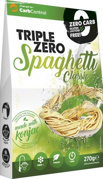 Forpro zero kalóriás tészta - spaghetti
cukor/zsír/laktóz/glutén/szójamentes 270 g