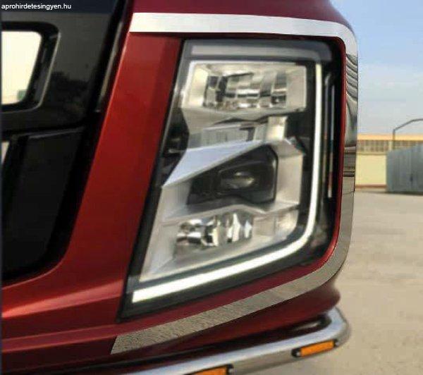 Ford F-MAX inox fényszóró keret párban