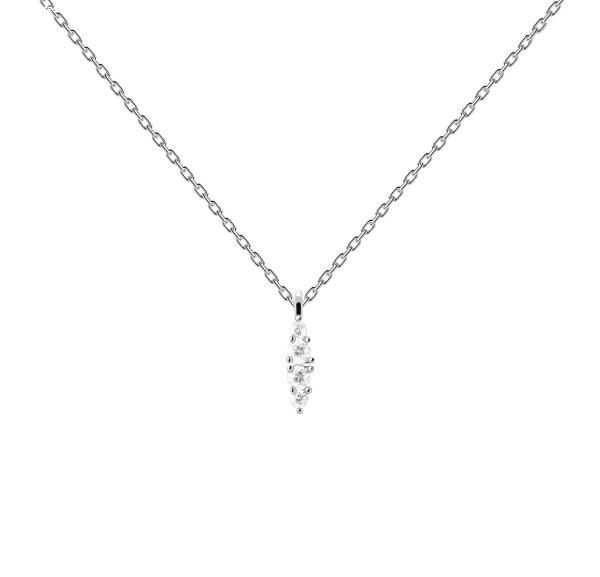 PDPAOLA Gyengéd ezüst nyaklánc Gala Vanilla CO02-675-U
(lánc, medál)