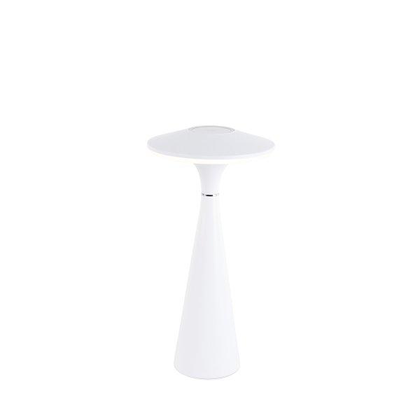 Asztali lámpa fehér, LED 3 fokozatban szabályozható IP44 újratölthető -
Espace