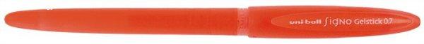 Zseléstoll, 0,4 mm, kupakos, UNI "UM-170 Signo Gelstick", piros