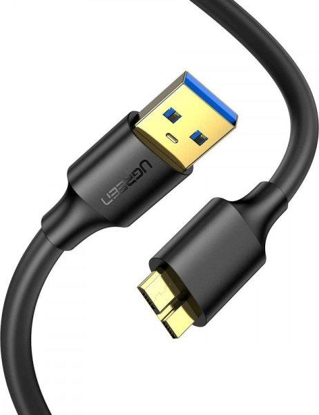 UGREEN USB 3.0 - micro USB 3.0 kábel, 1m (fekete)
