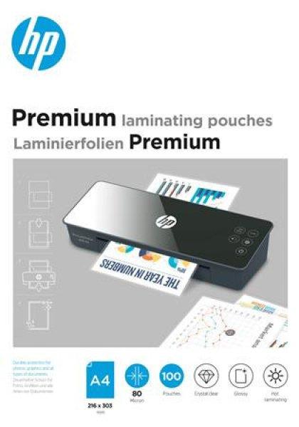 HP Meleglamináló fólia, 80 mikron, A4, fényes, 100 db, HP
"Premium"