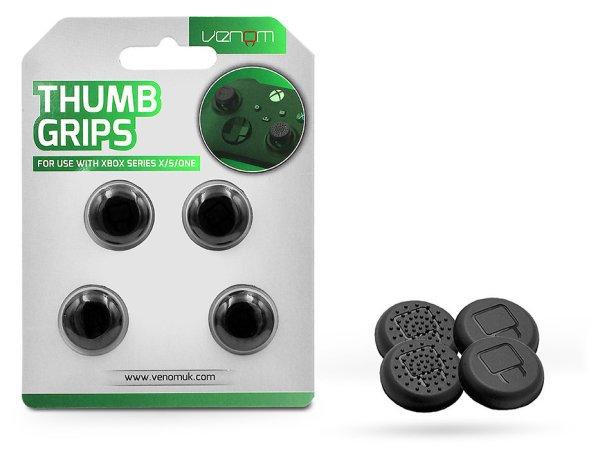 Venom VS2897 Thumb Grips (4x) Xbox Series S/X n One kontrollerhez - fekete
