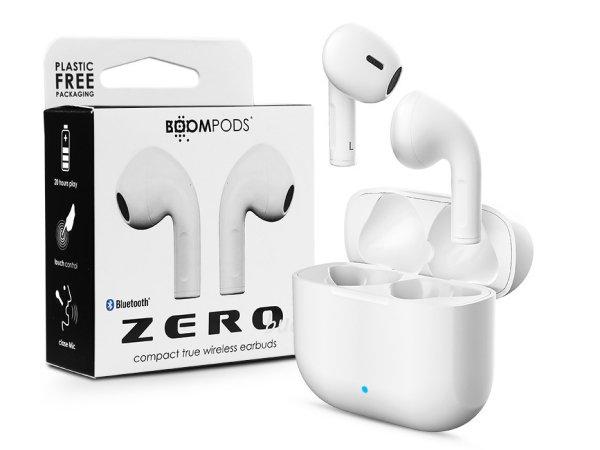 Boompods TWS Bluetooth sztereó headset v5.0 + töltőtok - Boompods Zero Buds
TWS with Charging Case - fehér