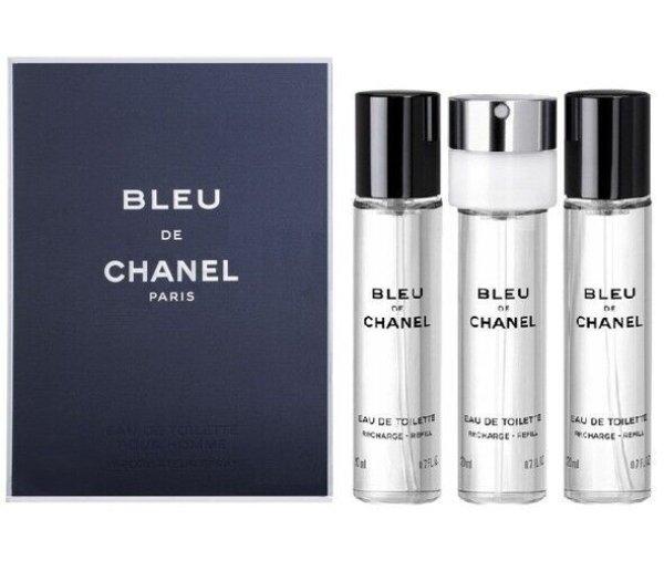 Chanel Bleu De Chanel - EDT utántöltő (3 x 20 ml) 60 ml