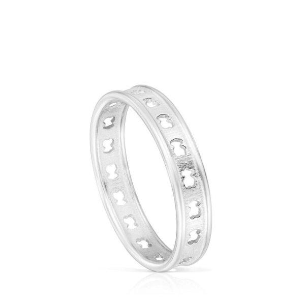 Tous Bájos ezüst gyűrű mackóval 100371431 50 mm