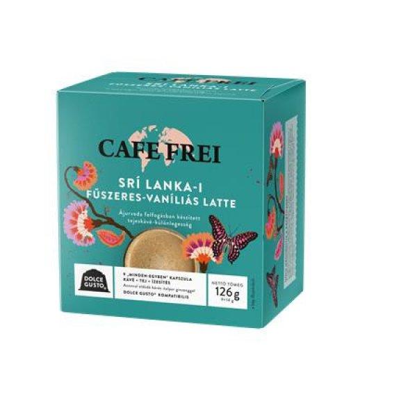 Kávékapszula, Dolce Gusto kompatibilis, 9 db, CAFE FREI "Srí Lanka-i
fűszeres-vaníliás latte"