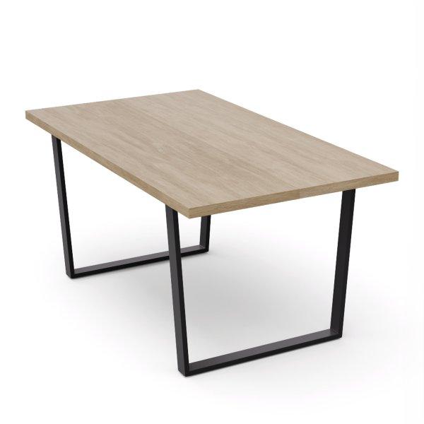 Blumfeldt Bearsdon, étkezőasztal, fém lábak, 160 x 90 cm
