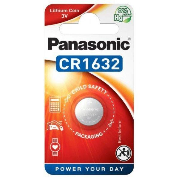 Panasonic CR1632 lithium elem 3V Bl/1