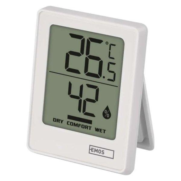 EMOS hőmérő, nedvességmérővel E0345