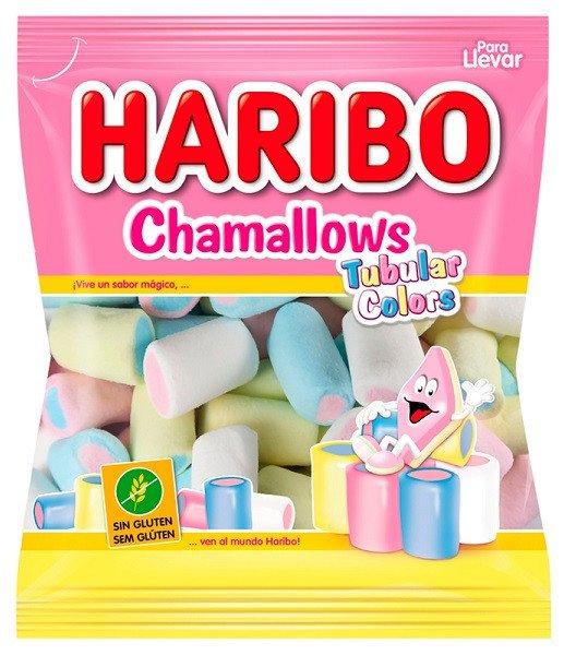 Haribo 90G Chamallows Tubular Colors