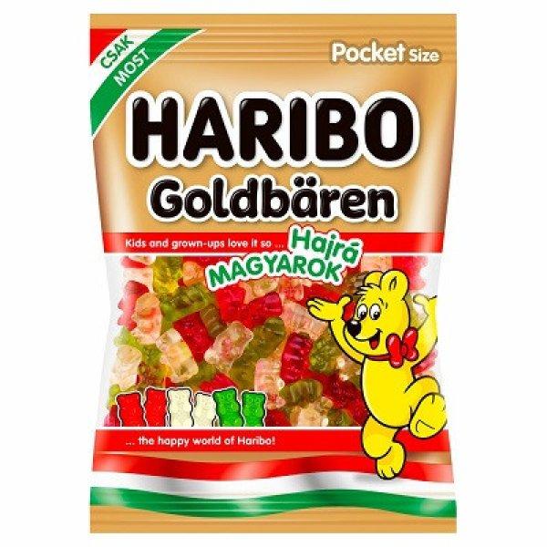 Haribo 90G Goldbaren Hajrá Magyarok