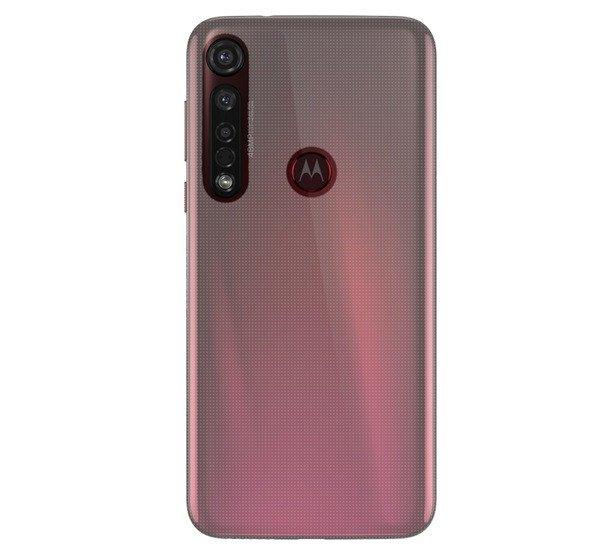 Műanyag telefonvédő (gumírozott) ÁTLÁTSZÓ Motorola Moto G8 Plus (XT2019)