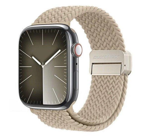 DUX DUCIS MIXTURE PRO pótszíj (egyedi méret, nylon, mágneses) BÉZS Apple
Watch Ultra 2 49mm, Watch Ultra 49mm, Watch Series 9 45mm